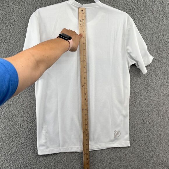 Merrell Morpheus T-shirt Ecru Mens Small UPF 20+ - Picture 9 of 12